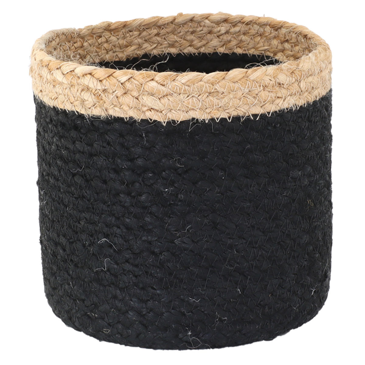 かご バスケット 3個組 ストレージ ジュート S M L ( カゴ 収納 小物収納 ハンドメイド 籠 小物ケース 収納バスケット 麻 ナチュラル 手編み 手作り )