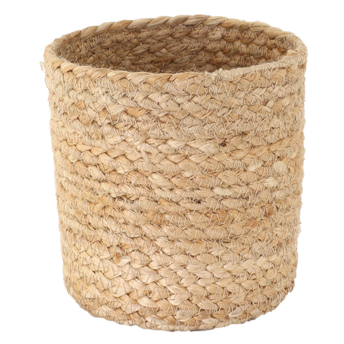 かご バスケット 3個組 ストレージ ジュート S M L ( カゴ 収納 小物収納 ハンドメイド 籠 小物ケース 収納バスケット 麻 ナチュラル 手編み 手作り )