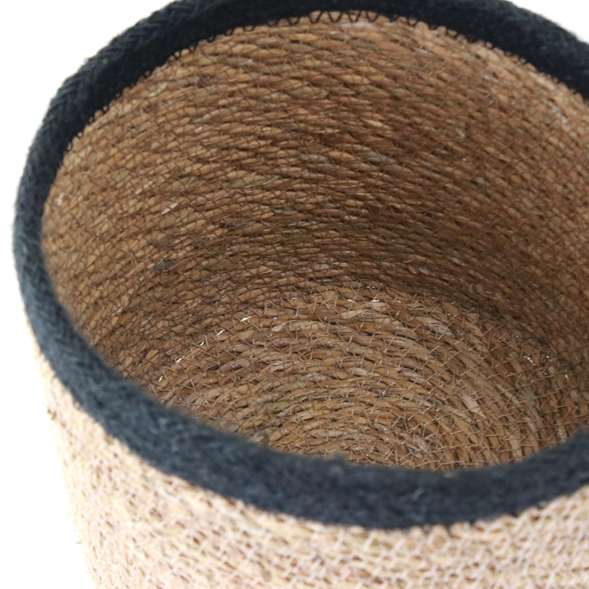 かご バスケット 3個組 ストレージ ジュート S M L ( カゴ 収納 小物収納 ハンドメイド 籠 小物ケース 収納バスケット 麻 ナチュラル 手編み 手作り )