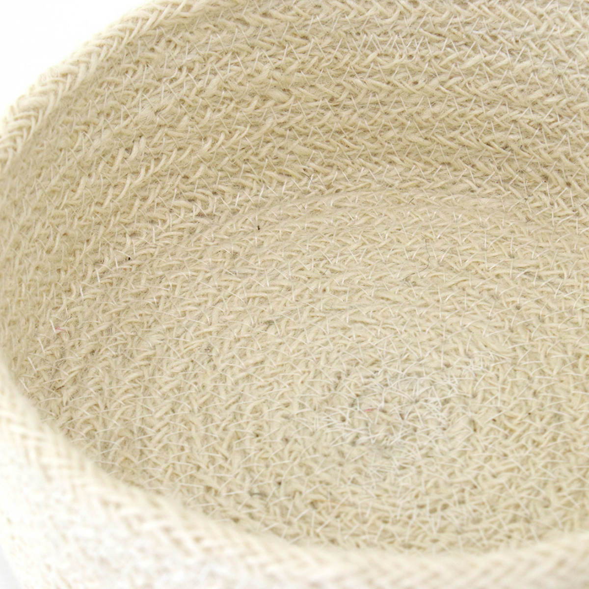 かご ジュートシリンダーバスケット 3個組 小物入れ S M L ( バスケット カゴ 収納 小物収納 ジュート トレー トレイ ハンドメイド 籠 小物ケース 収納バスケット 麻 ナチュラル 手編み 手作り ) 【ダークグリーン】 ダークグリーン