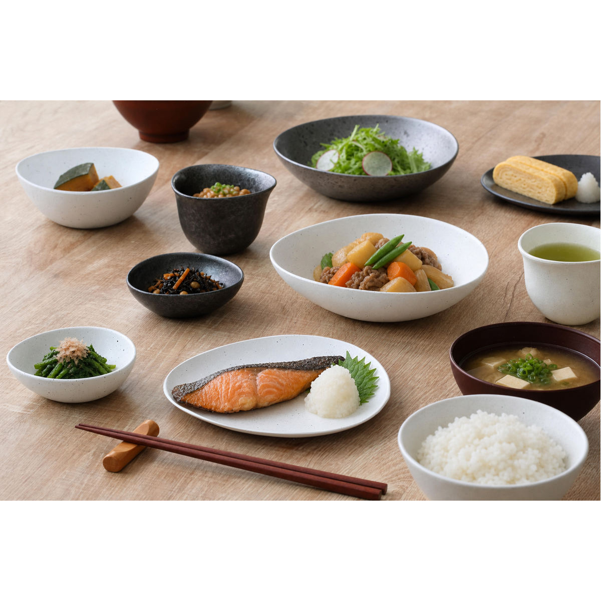 茶碗 むすび碗 中 ( 7.5cm 食洗機対応 電子レンジ対応 アルミ 陶器風 ボウル 小鉢 鉢 器 うつわ 皿 深皿 食器 日本製 軽い 割れにくい 丈夫 おしゃれ 和モダン 和食器 和食 ) 【黒釉】 黒釉