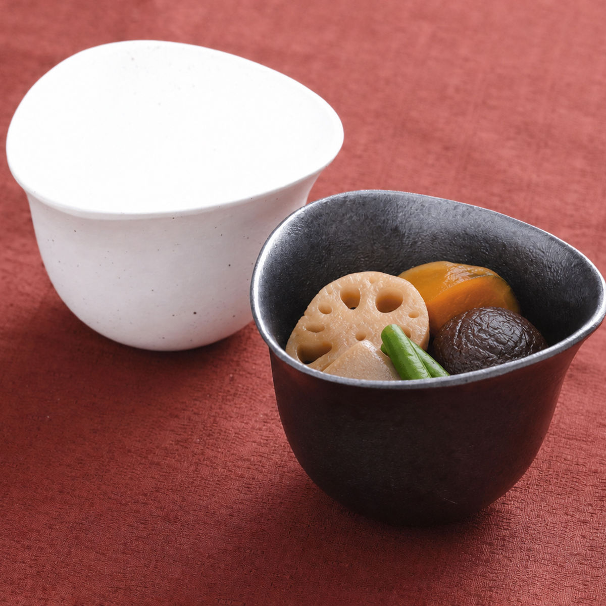 茶碗 むすび碗 特大 ( 10.7cm 食洗機対応 電子レンジ対応 アルミ 陶器風 ボウル 小鉢 鉢 器 うつわ 皿 深皿 食器 日本製 軽い 割れにくい 丈夫 おしゃれ 和モダン 和食器 和食 ) 【黒釉】 黒釉