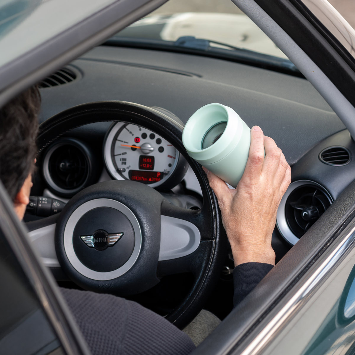 タンブラー TOPL トゥゴータンブラー 350ml ( トップル ステンレスタンブラー 蓋付き 保温 保冷 真空断熱 360度 透明蓋 To Go Tumbler コップ マグカップ コーヒー 蓋付きタンブラー 持ち運び 漏れにくい BPAフリー おしゃれ ) 【Charcoal】 Charcoal