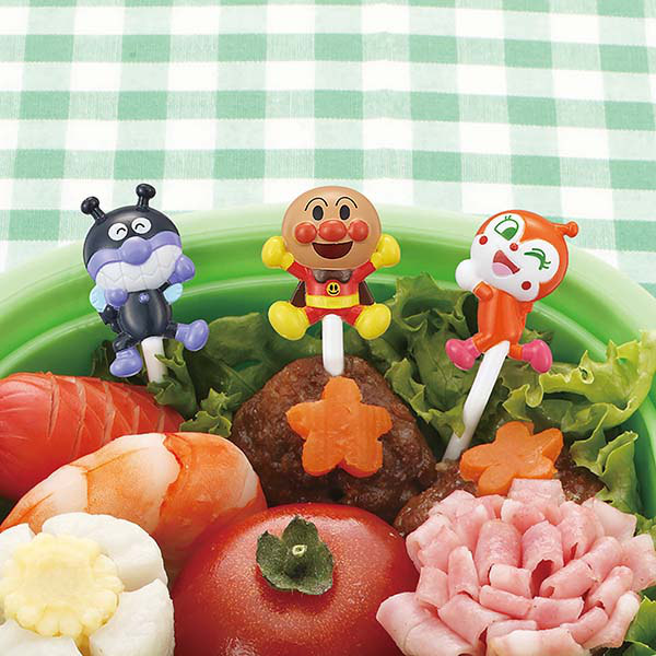 dショッピング |ピック アンパンマン 弁当 6本入り ニコニコピック2