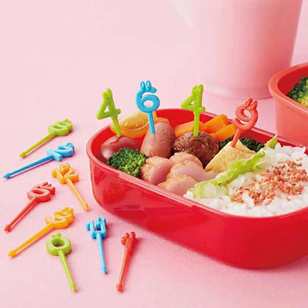 ピック 数字ピック ピンチョス 24本入り ( キャラ弁 お弁当 ピック 数字ピック ピンチョス 24本入り ( キャラ弁 お弁当