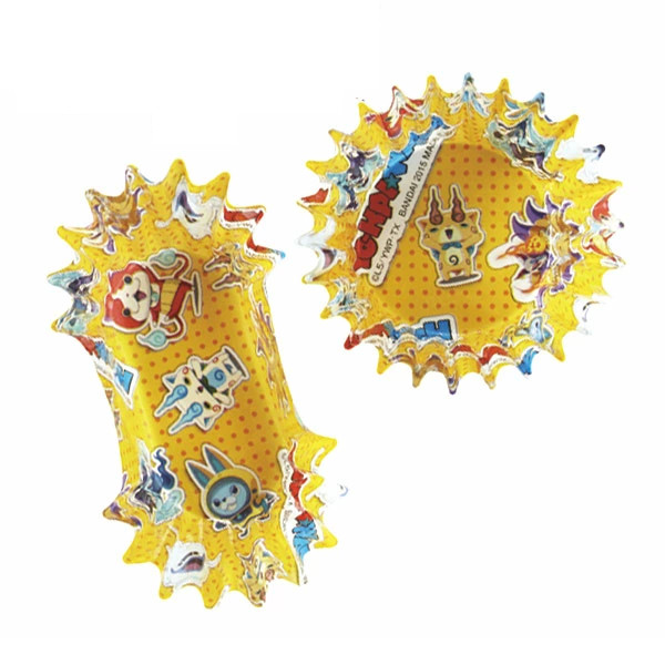 お弁当カップ おかずカップ 妖怪ウォッチ 25枚入り キャラクター （ お弁当グッズ キャラ弁 おかず入れ おべんとうカップ 電子レンジ対応 デコ弁 子供用 妖怪ウオッチ USAピョン USAぴょん ）