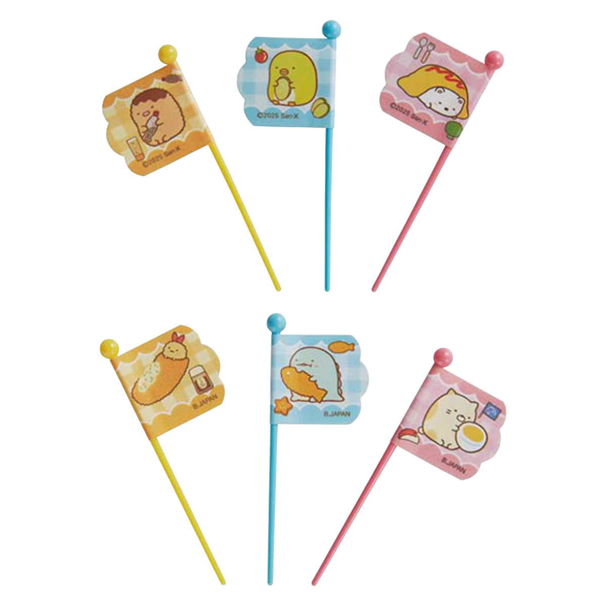 ピック すみっコぐらしピックス 12本入 ( すみっコぐらし おかずピック お弁当ピック 12本 ピンチョス 飾り 彩り 子供 日本製 お弁当 弁当 お弁当用 パーティ キャラクター キッズ 楊枝 ようじ )