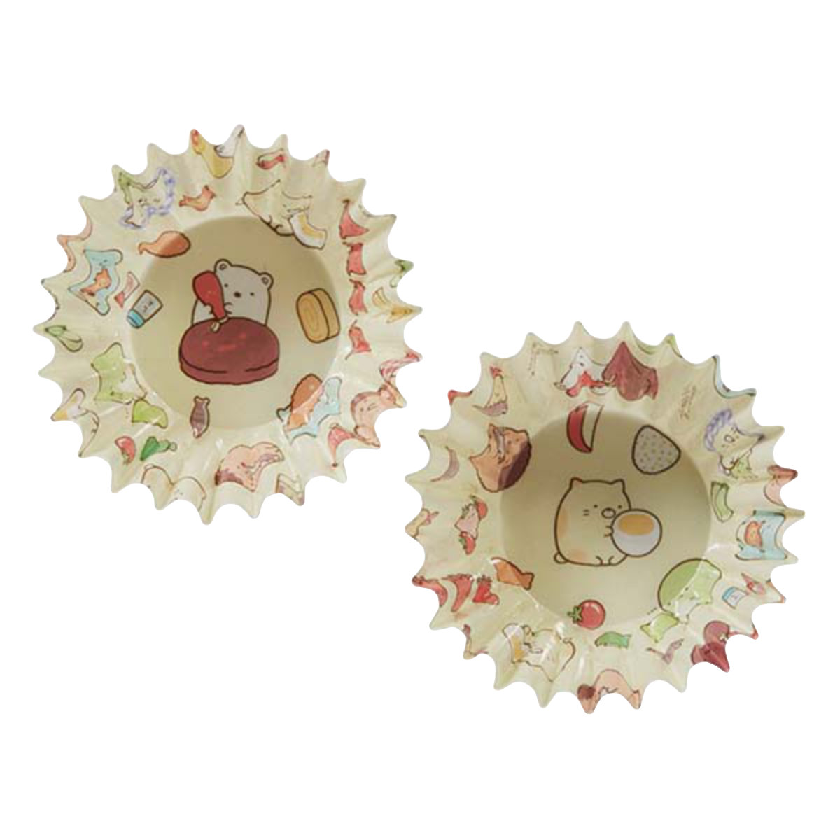 おかずカップ すみっコぐらしお弁当カップ 30枚入 （ すみっコぐらし お弁当カップ お弁当グッズ キャラ弁 子供用 レンジ対応 日本製 おかず入れ おべんとうカップ デコ弁 子ども用 おかず容器 お弁当用品 ）