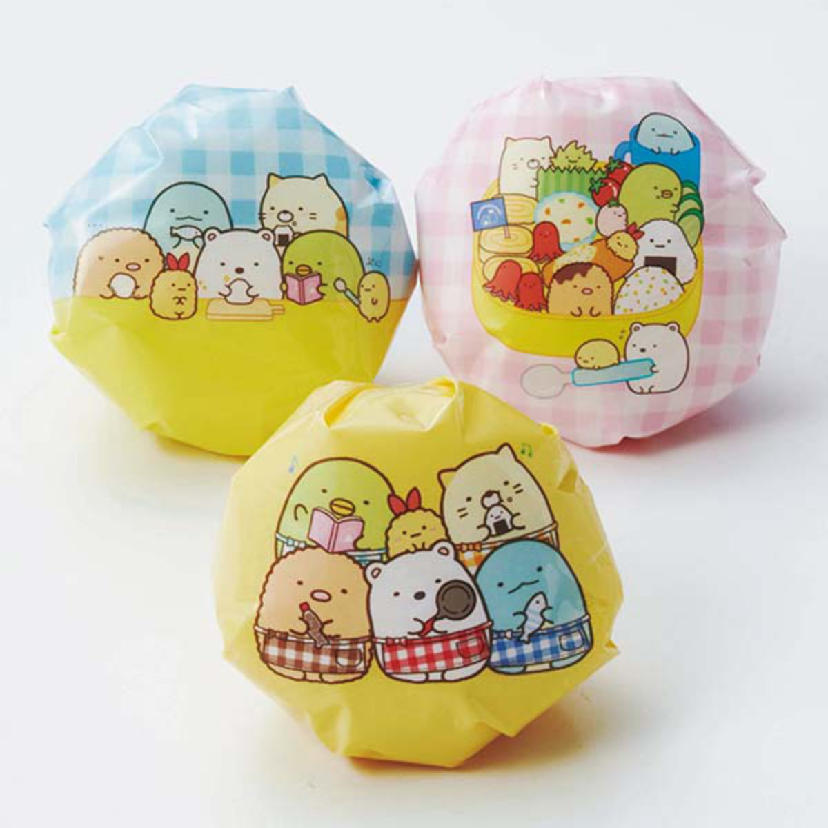 おにぎりラップ すみっコぐらしおにぎりラップ 12枚入 ( すみっコぐらし おむすびラップ おにぎり おむすび ラップ 弁当 子供 キャラ弁 日本製 おにぎりシート おむすびシート おにぎり用 おむすび用 デコ弁 幼稚園 保育園 )