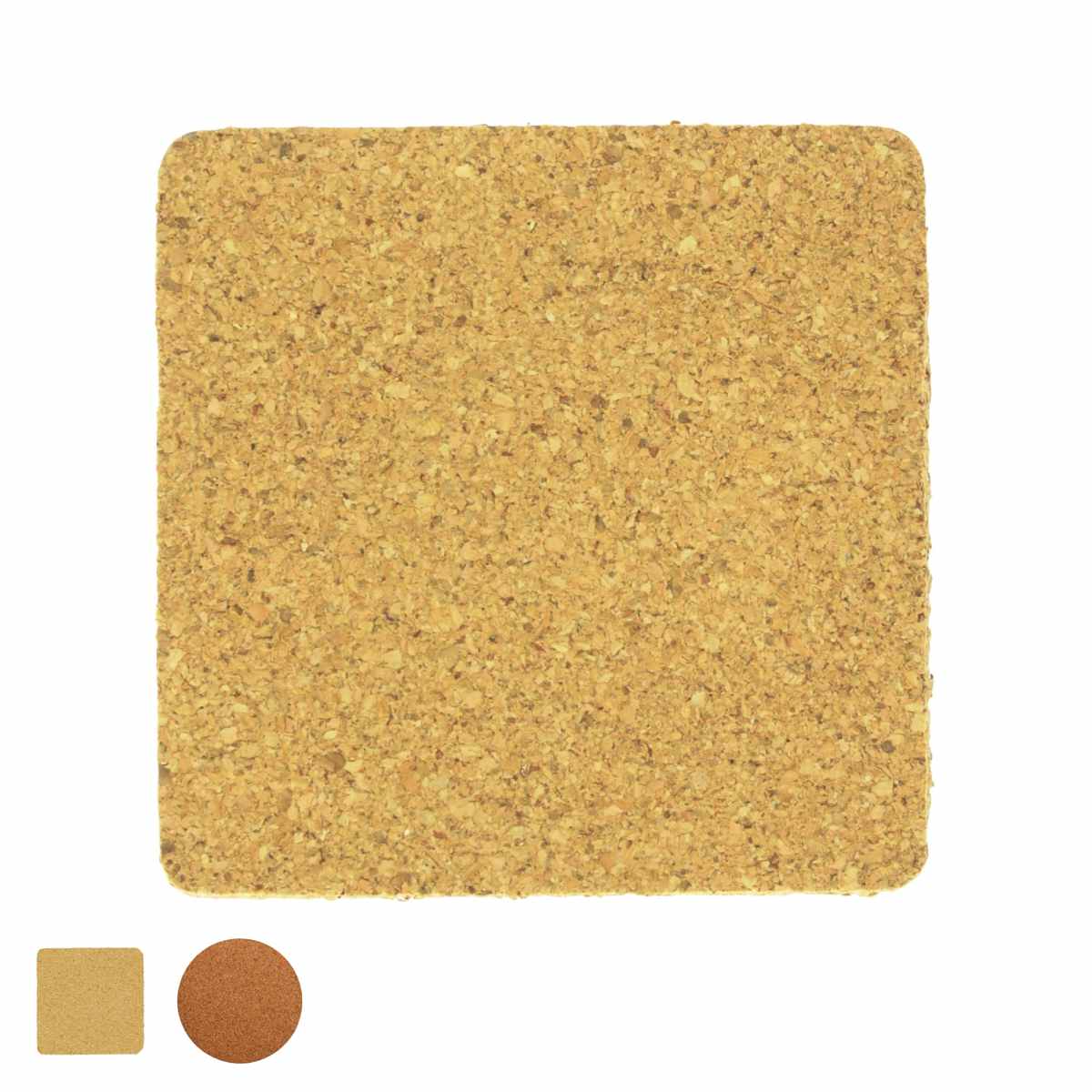 コースター コルク （ 茶托 グラスマット キッチン雑貨 インテリア テーブルコーディネート ティータイム おしゃれ 四角 スクエア 丸型 ラウンド ） 【丸】