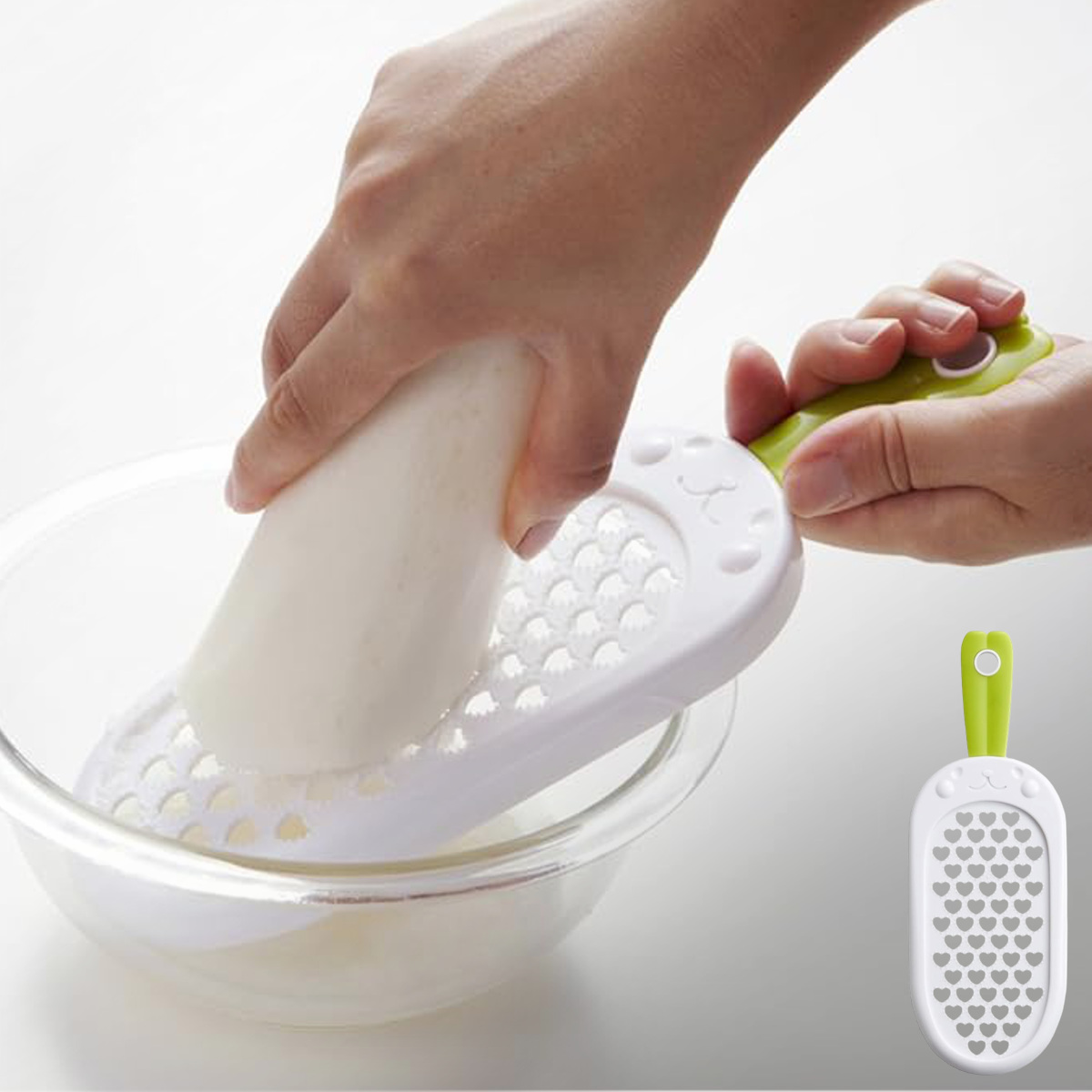 大根おろし うさぎ おろし器 ( おろし金 おろしプレート オロシ器 オロシ金 おろし 調理小道具 下ごしらえ用品 調理 調理器具 キッチン用品 キッチンツール 可愛い )