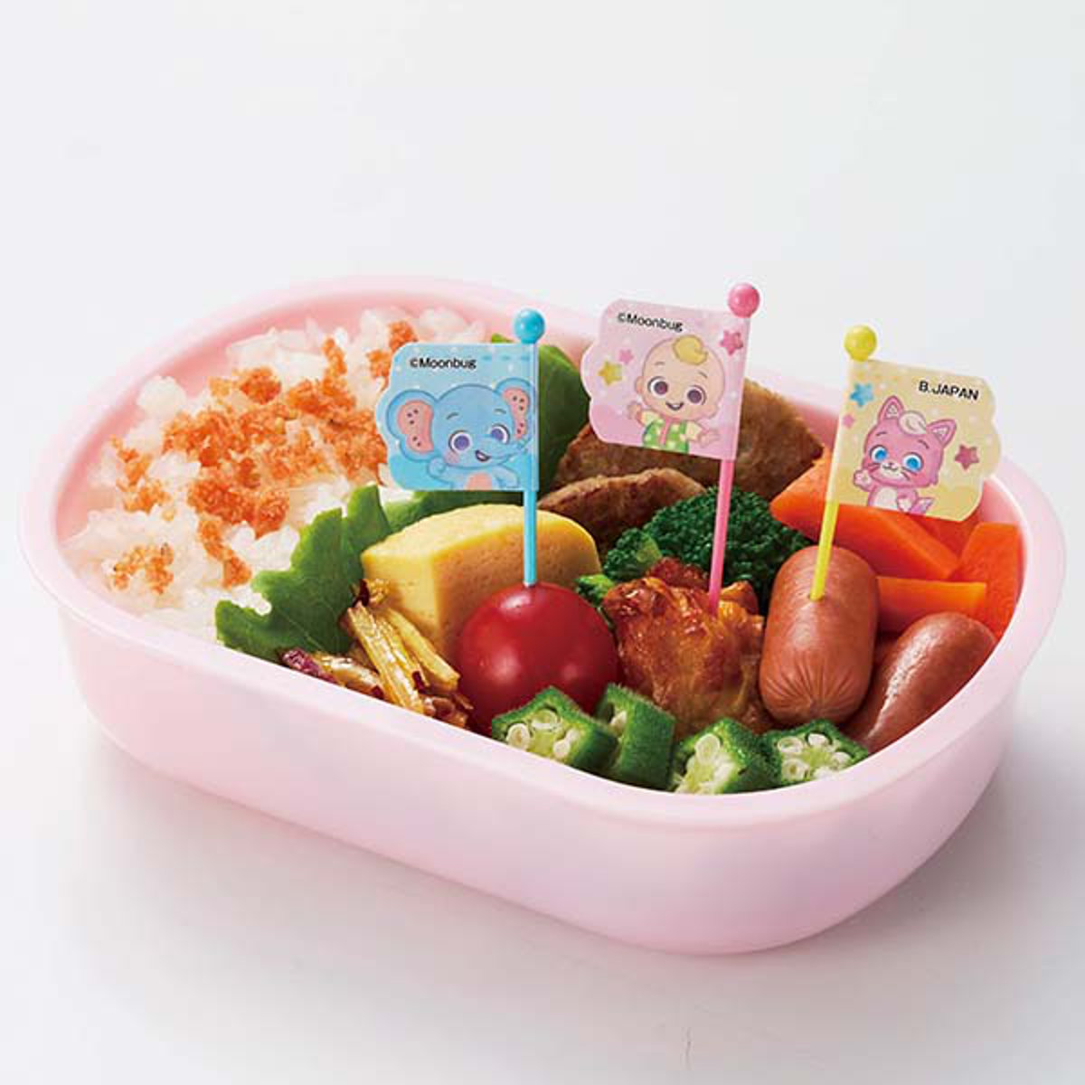 CoComelon ピックス ( 12本入り 3柄 各4本 おかずピック お弁当ピック 日本製 子供 ピンチョス 飾り 彩り お弁当 弁当 お弁当用 キャラクター キッズ 楊枝 ようじ )