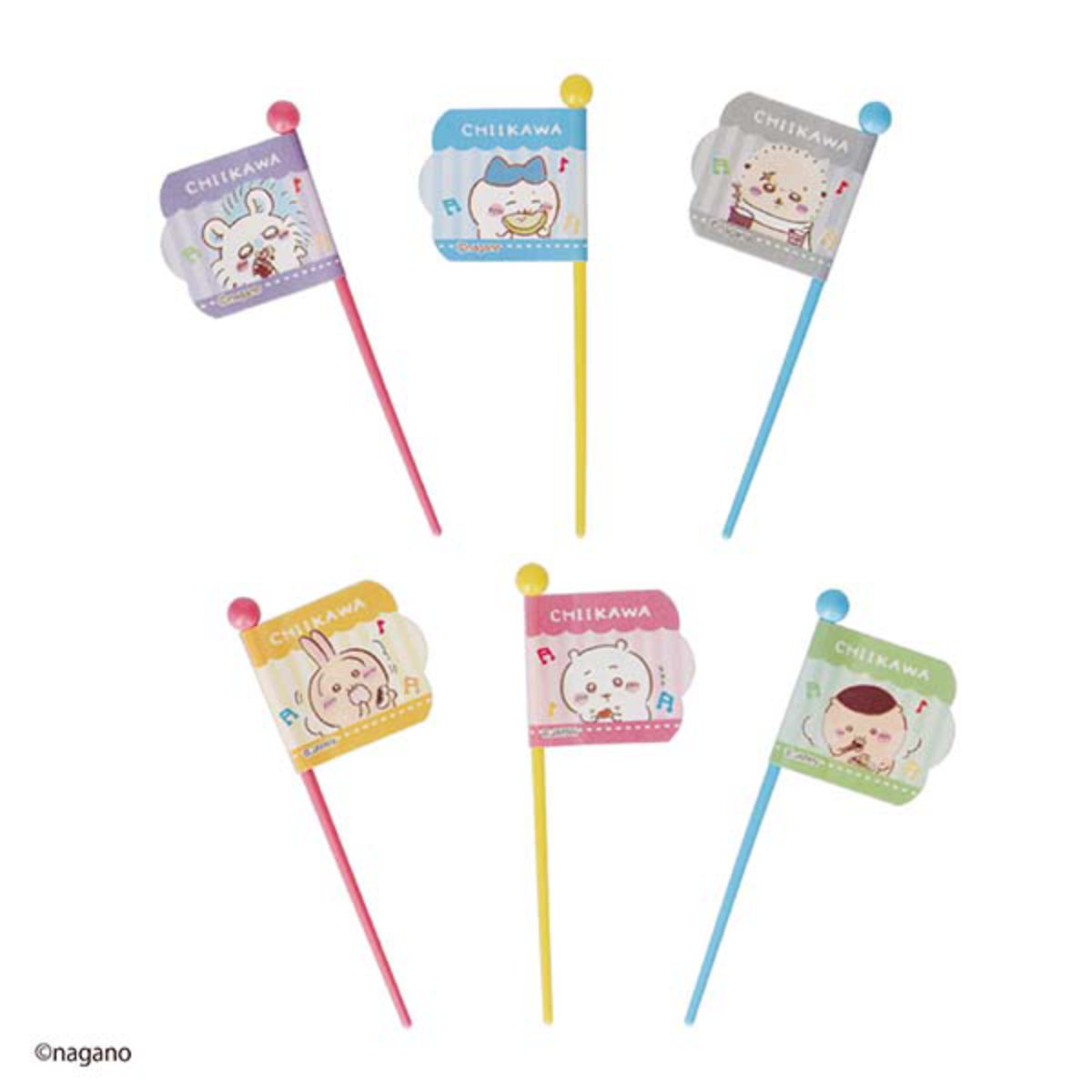 ちいかわ ピックス 12本入 ( ちいかわ おかずピック お弁当ピック 12本 ピンチョス 飾り 彩り 日本製 子供 お弁当 弁当 お弁当用 パーティ キャラクター キッズ 楊枝 ようじ )