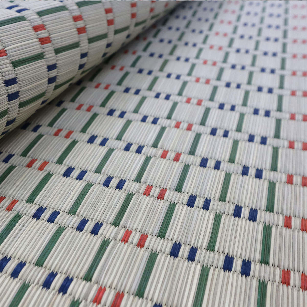 い草ラグ せせらぎ 191×250cm 掛川織 花ござ ( い草マット い草カーペット カーペット ラグ ござ 天然素材 い草 抗菌力 防カビ性 消臭性 除湿 保湿 静音 静音性 防カビ 抗菌 空気清浄 リラックス マット ) 【グリーン】 グリーン