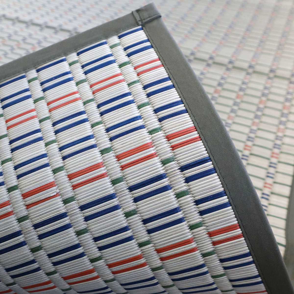 い草ラグ せせらぎ 191×250cm 掛川織 花ござ ( い草マット い草カーペット カーペット ラグ ござ 天然素材 い草 抗菌力 防カビ性 消臭性 除湿 保湿 静音 静音性 防カビ 抗菌 空気清浄 リラックス マット ) 【グリーン】 グリーン