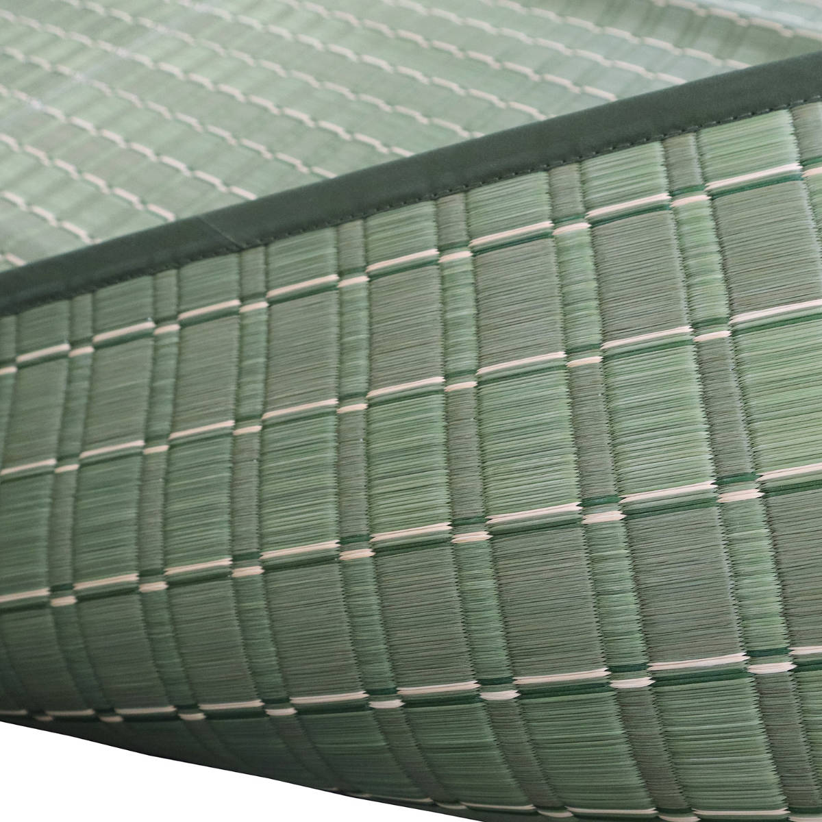 い草ラグ 室町 191×250cm 掛川織 花ござ ( い草マット い草カーペット カーペット ラグ ござ 天然素材 い草 抗菌力 防カビ性 消臭性 除湿 保湿 静音 静音性 防カビ 抗菌 空気清浄 リラックス マット ) 【グリーン】 グリーン