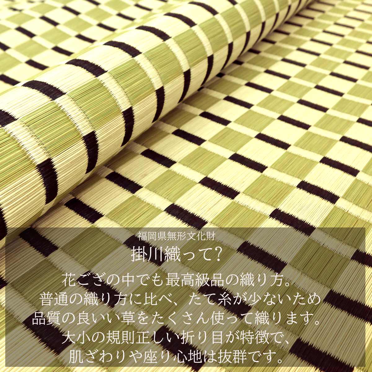 い草ラグ 江戸間 6畳 涼風 261×348cm 掛川織 花ござ ( い草マット い草カーペット カーペット ラグ ござ 天然素材 い草 抗菌力 防カビ性 消臭性 除湿 保湿 静音 静音性 防カビ 抗菌 空気清浄 リラックス マット ) 【ベージュ】 ベージュ