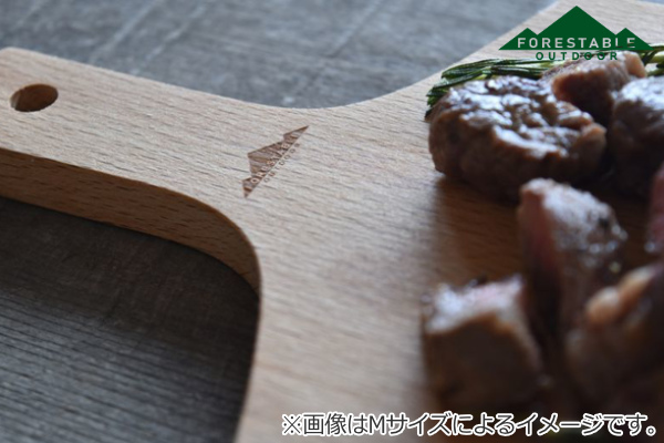 カッティングボード 木製 アウトドア 角型 24.5cm FORESTABLE S 籐芸 ( まな板 まないた アウトドア食器 キャンプ ウッドプレート カットボード サービングボード 木板 洋食器 ビーチ材 テーブルウェア 天然木 おしゃれ )