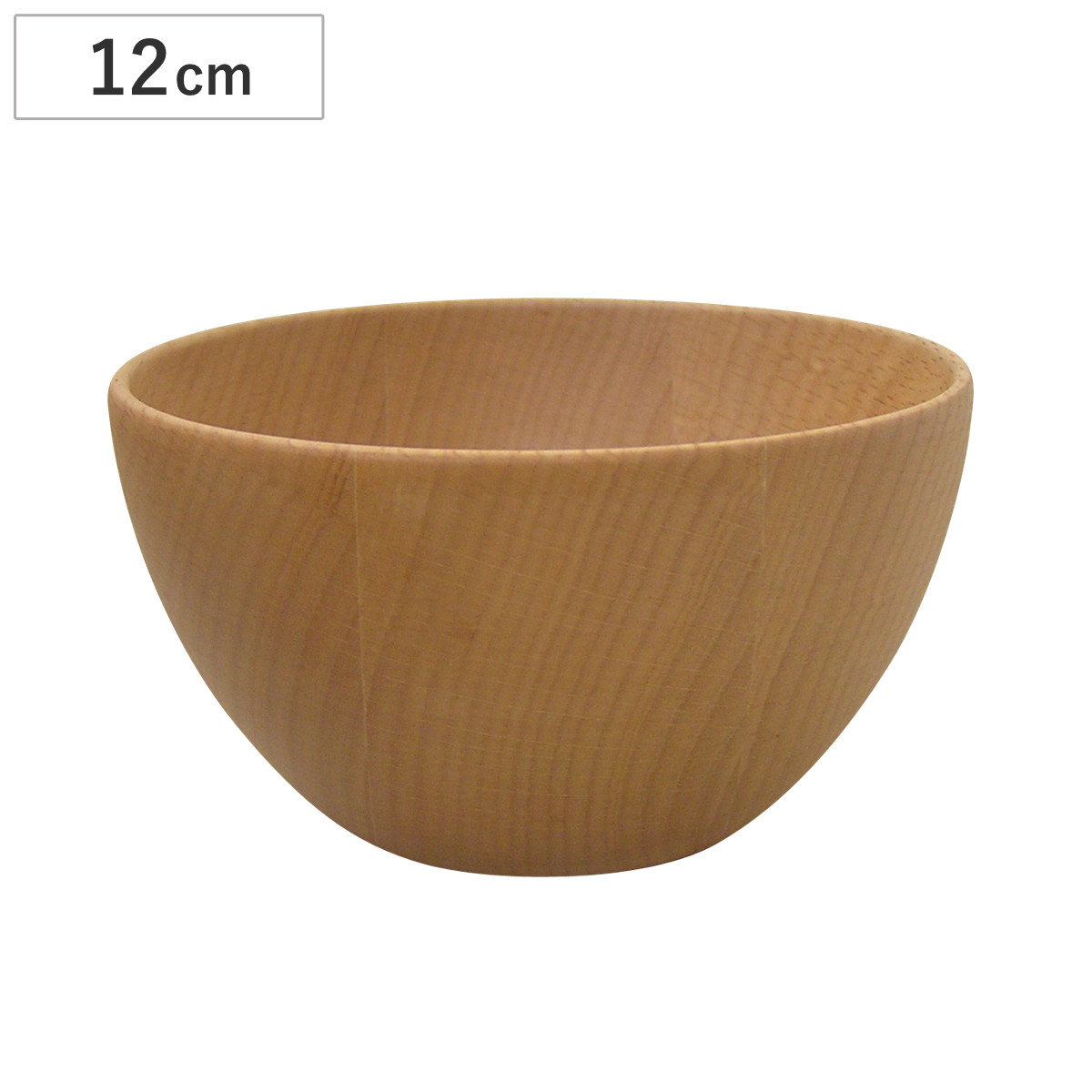 ボウル カフェオレボウル ビーチ （ 12cm 木製 ぶな 鉢 スープボウル サラダボウル 器 うつわ 皿 深皿 食器 天然木 ウッド 木目 ナチュラル おしゃれ カフェ風 かわいい 北欧 ）