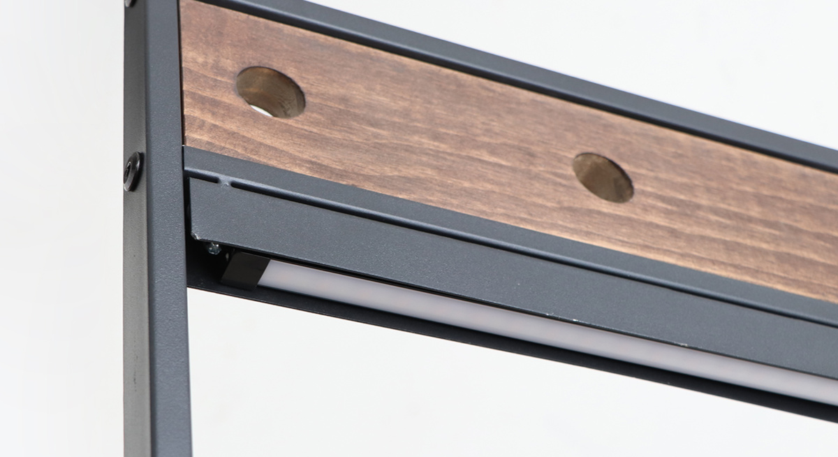 dショッピング |プランターワゴン 3段 LED照明付 プレンティ 幅