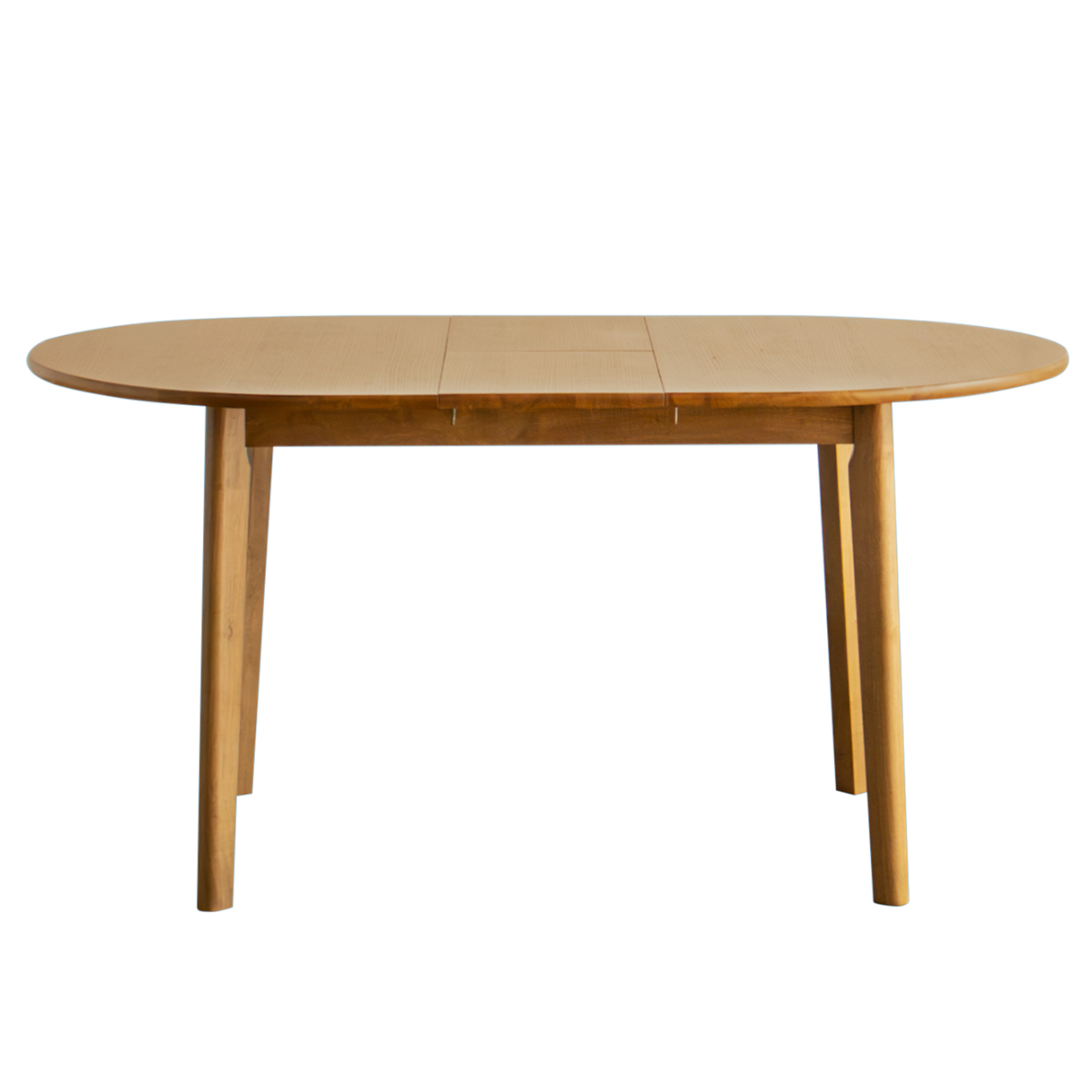 ダイニングテーブル 伸縮式 楕円型 120cm・150cm アルグ ( テーブル 食卓テーブル 丸 2人用 4人用 机 木製 楕円 円形 伸縮テーブル 天然木 天板 伸長 エクステンションテーブル ダイニング 食卓 おしゃれ 省スペース )