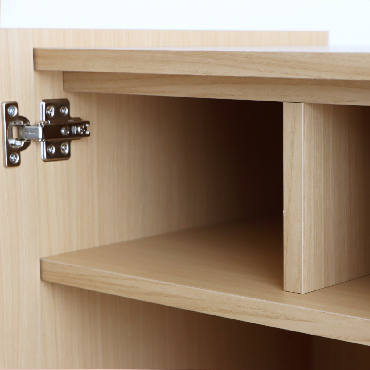 キャビネット 幅149.5cm ガラスケース コレクション ( ラック 棚 シェルフ 飾り棚 ディスプレイ 日本製 完成品 可動棚 お掃除ロボット対応 家具 スライド棚 ブラウン ナチュラル ) 【ブラウン】 ブラウン