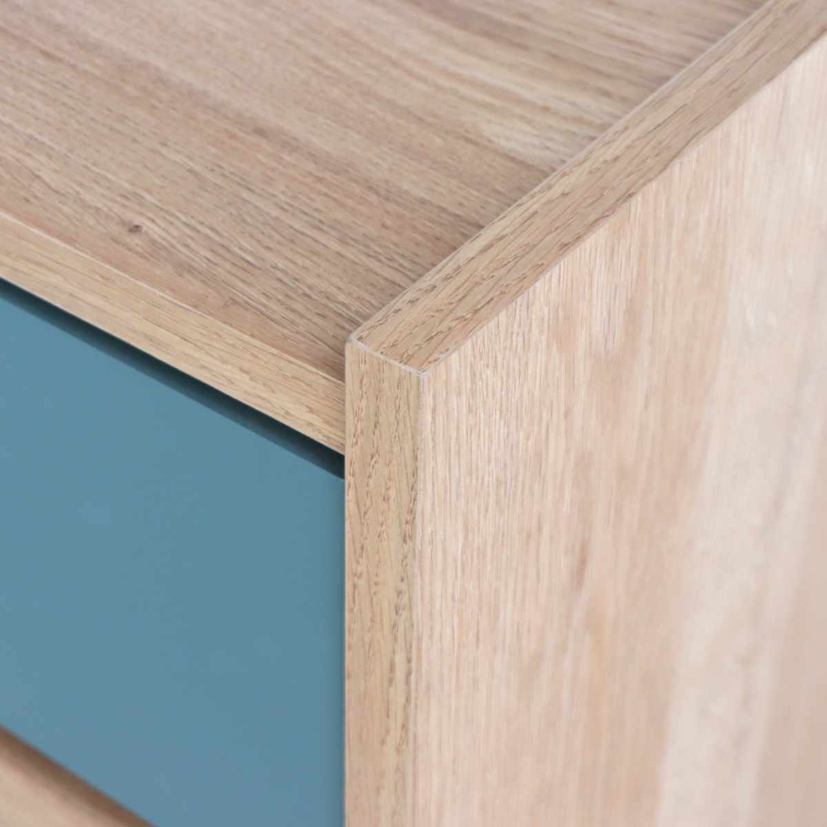 リビングボード 幅75cm 完成品 日本製 木目調 2口コンセント付 フルスライドレール ( 収納 洋服 衣類収納 脚付き テレビ台 チェスト 3段 棚 引き出し プリンター収納 デッキ収納 )