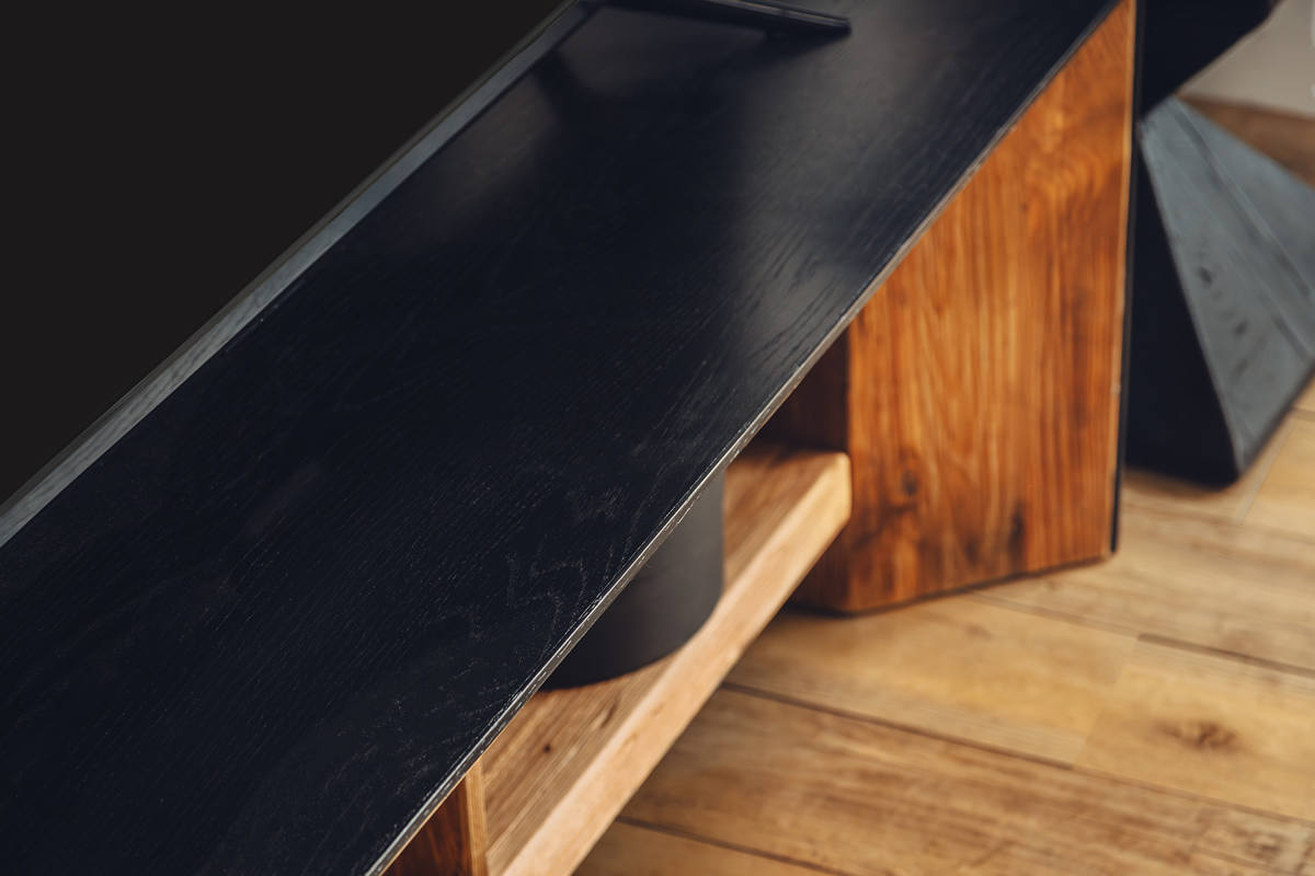 オープンラック 幅120cm 4段 天然木 完成品 オーク パイン ( ラック 棚 本棚 ディスプレイ シェルフ 木製 飾り棚 バイカラー パイン古材 )