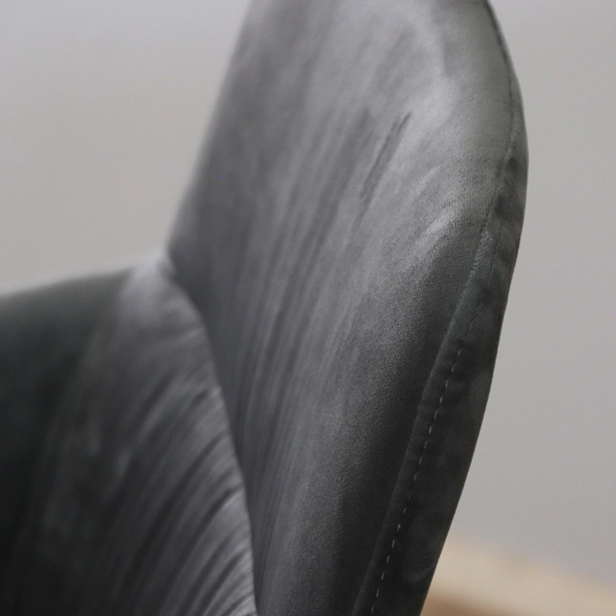 ダイニングチェア 座面高45cm 回転 DAVIS ベルベット調生地 ( チェア ダイニング イス 椅子 食卓椅子 肘掛け ベロア調 回転椅子 デスクチェア いす 食卓 リビング リビングチェア シンプル おしゃれ ) 【グリーン】 グリーン