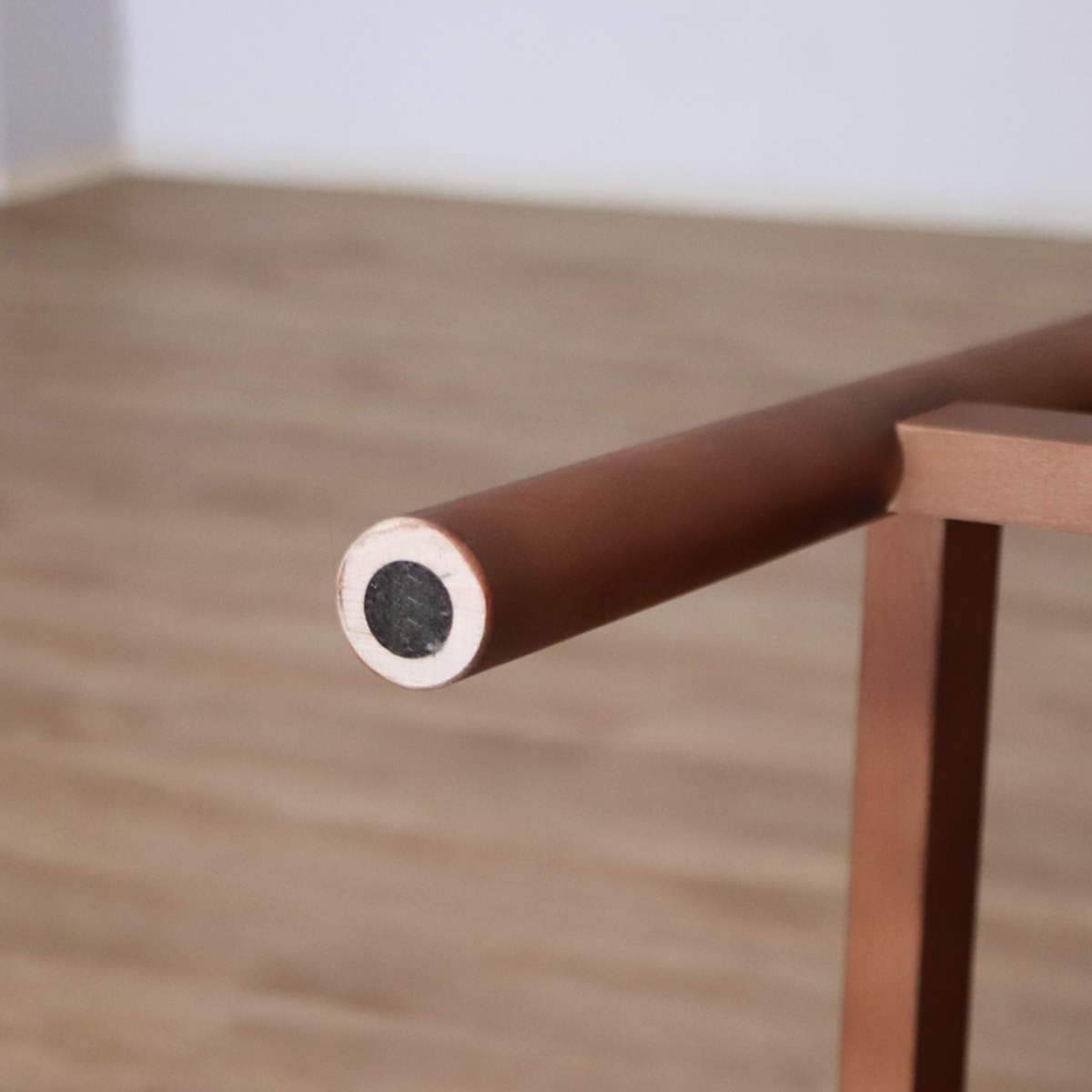 ダイニングチェア 座面高45cm 背もたれ付き コッティ ( チェア ダイニング イス 木製 天然木 食卓椅子 アームレス 肘なし 完成品 ラタン調 ウッドチェア 椅子 チェアー いす 食卓 リビング リビングチェア アッシュ ビーチ ) 【ブラウン】 ブラウン