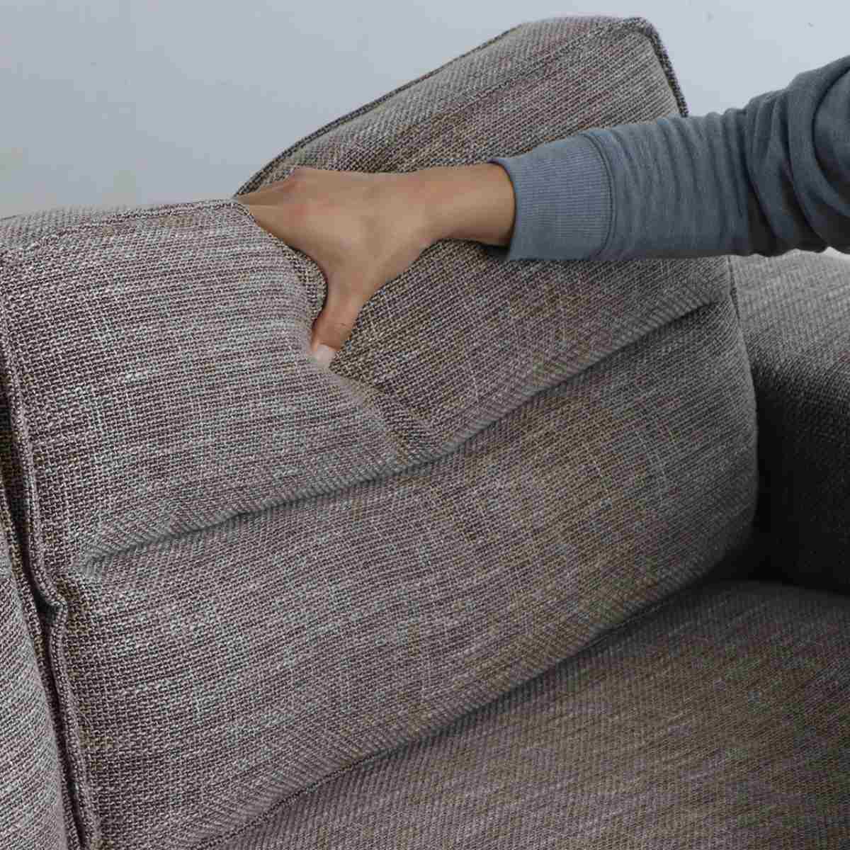 ソファ 幅196cm 3人掛け ヘボン ( リビングソファ ソファー 完成品 肘掛け 広い 座面 ゆったり ごろ寝 ファブリック 木製脚 アンティーク調 ろくろ脚 sofa )