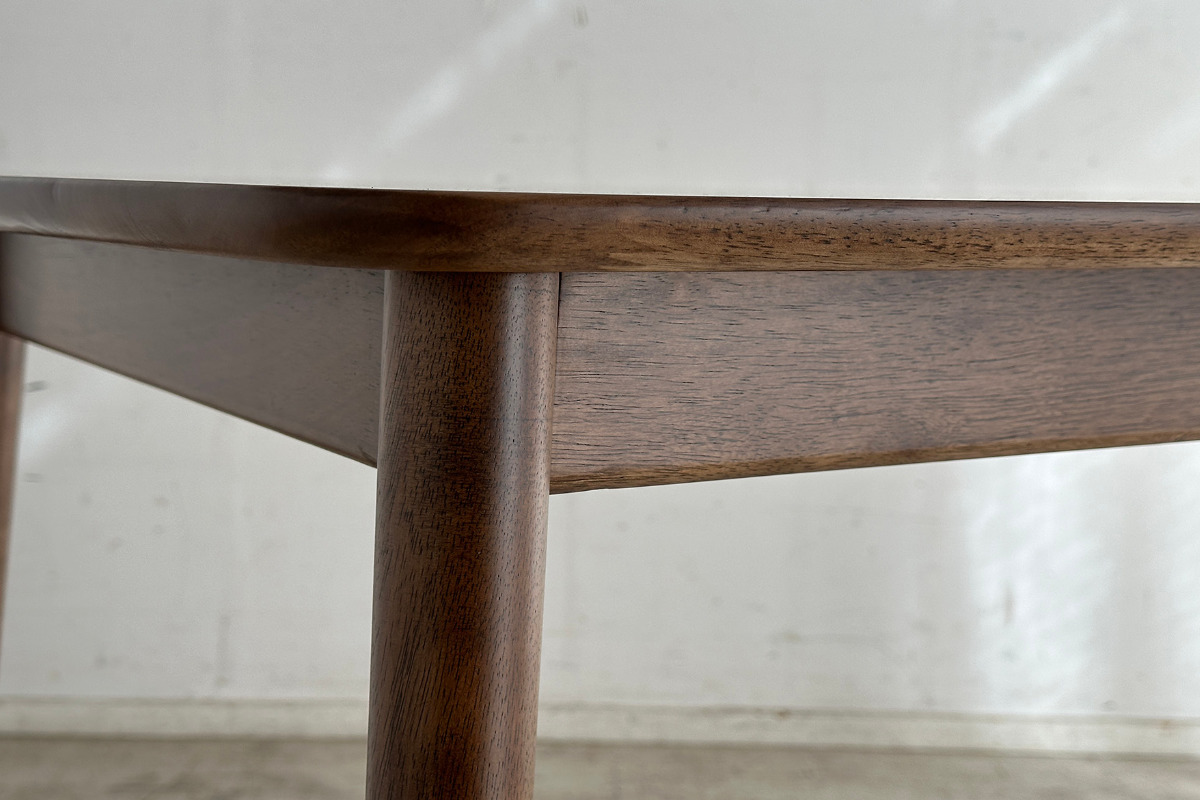 ダイニングテーブル 幅130cm 木製 ( テーブル 食卓テーブル 長方形 机 天然木 木製テーブル 2人 4人 食卓 コンパクト ダイニング 作業 ウッドテーブル 奥行76cm 丸角 )