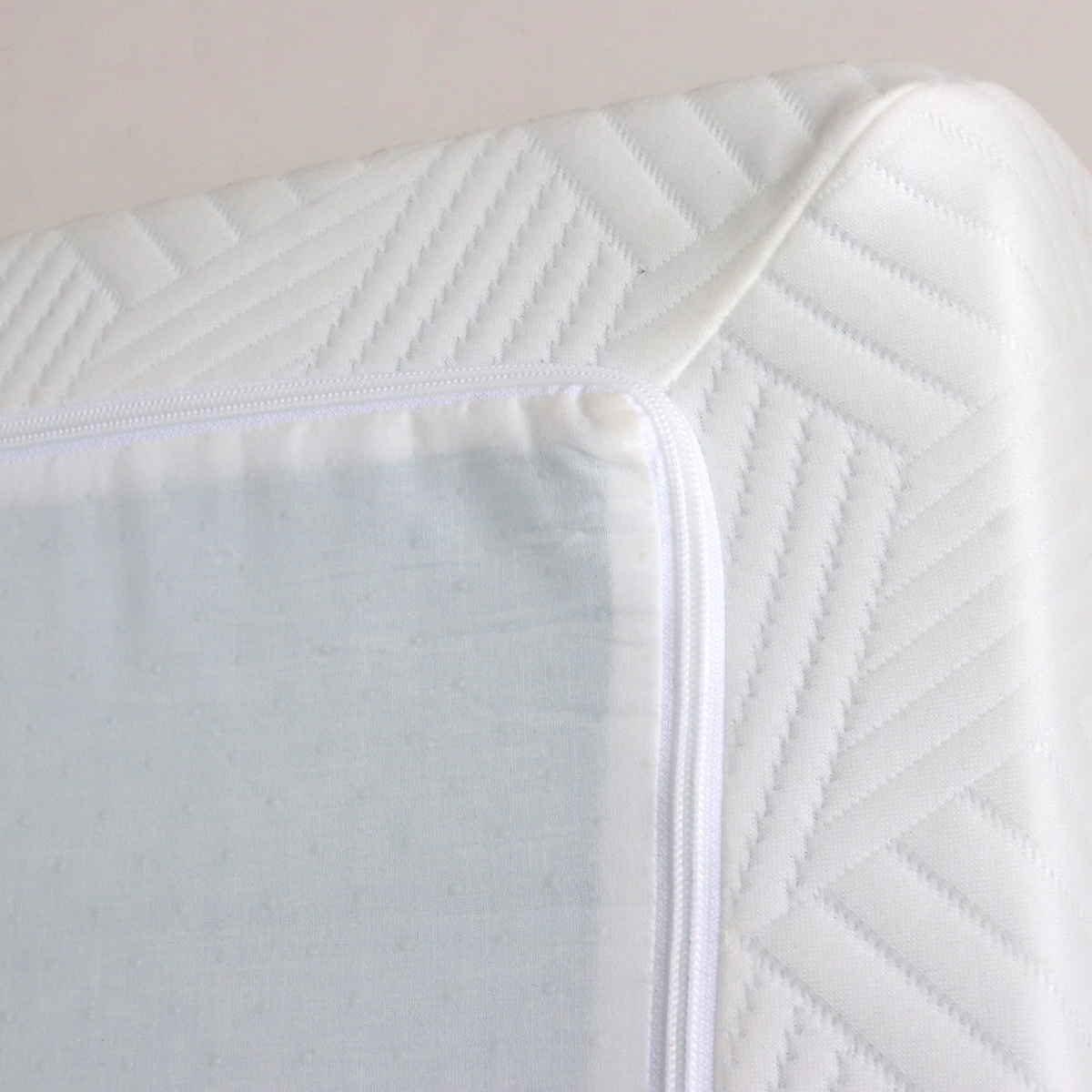 アスリートマットレス ダブル 厚さ18cm ウレタンフォーム ( マットレス ウレタン 寝具 極厚 マット カバー洗濯可 18cm カバー取り外しOK 滑り止め付き ホワイト 清潔 )