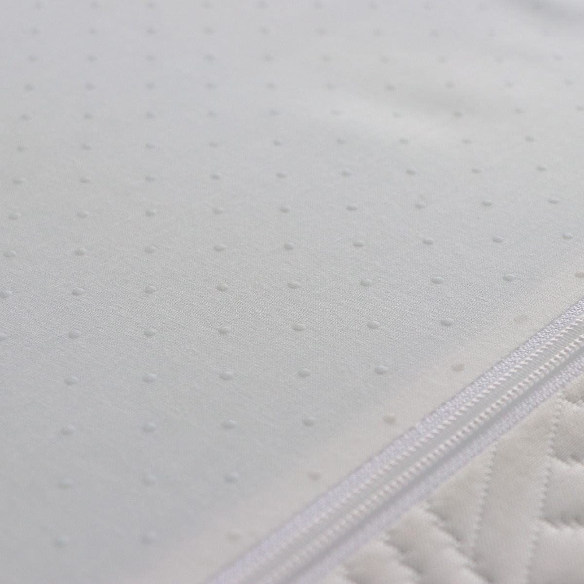 アスリートマットレス ダブル 厚さ18cm ウレタンフォーム ( マットレス ウレタン 寝具 極厚 マット カバー洗濯可 18cm カバー取り外しOK 滑り止め付き ホワイト 清潔 )