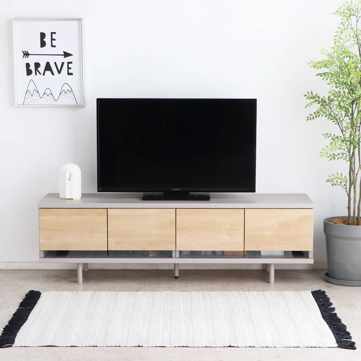 テレビ台 幅152cm カクト 完成品 日本製 脚付き フォースター ( TV台 テレビボード スライドレール リモコン操作可能 リビングボード コンパクト 可動棚 飾り棚 低ホルムアルデヒド F☆☆☆☆ )