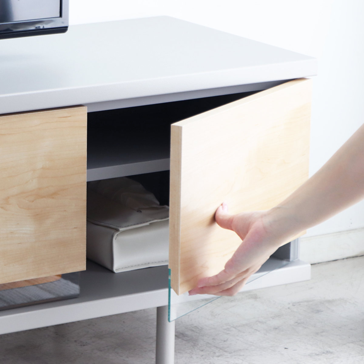 テレビ台 幅152cm カクト 完成品 日本製 脚付き フォースター ( TV台 テレビボード スライドレール リモコン操作可能 リビングボード コンパクト 可動棚 飾り棚 低ホルムアルデヒド F☆☆☆☆ )