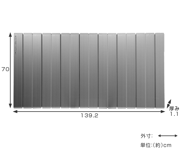 dショッピング |風呂ふた 折りたたみ式 M-14 70×140cm Ag銀イオン 防カビ 日本製 （ 風呂蓋 風呂フタ ふろふた 風呂 ふた フタ  蓋 抗菌 ag 銀イオン 折りたたみ 折り畳み 軽量 軽い 70×140 70 140 M14 フラット スタイリッシュ ） | カテゴリ：風呂ふたの販売できる商品  |