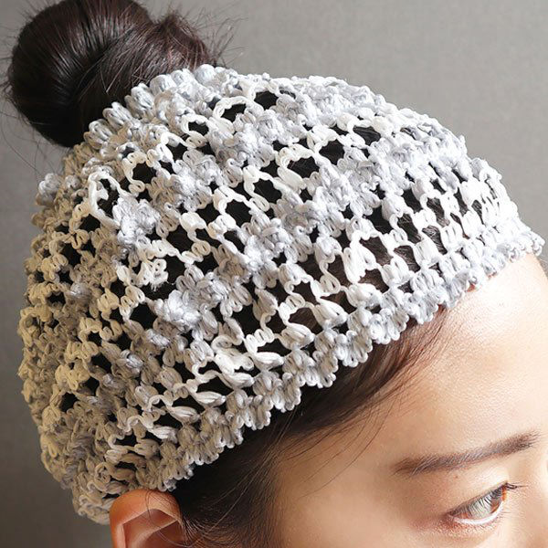 ターバン ヘアバンド さっぱりメッシュターバン お風呂 洗顔 ( ヘアーバンド ヘアターバン 幅広 レディース お風呂上り 柔らかい やわらかい 通気性 跡がつきにくい 速乾 バス用品 バスグッズ 洗面用品 メイク用品 )