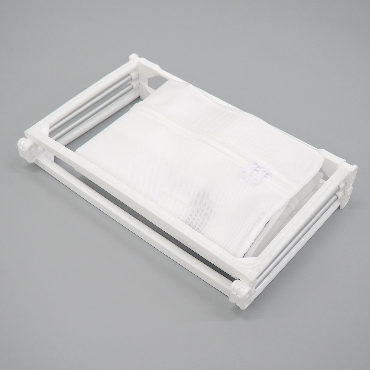 収納ボックス 3個セット 衣類収納 フレーム付き ワクパ ベーシック ロング 幅39×奥行53×高さ23cm ( 折りたたみ 衣類収納袋 衣類収納ボックス 収納 収納ケース 洗濯 丈夫 衣替え 押入れ収納 クローゼット収納 整理整頓 前開き )