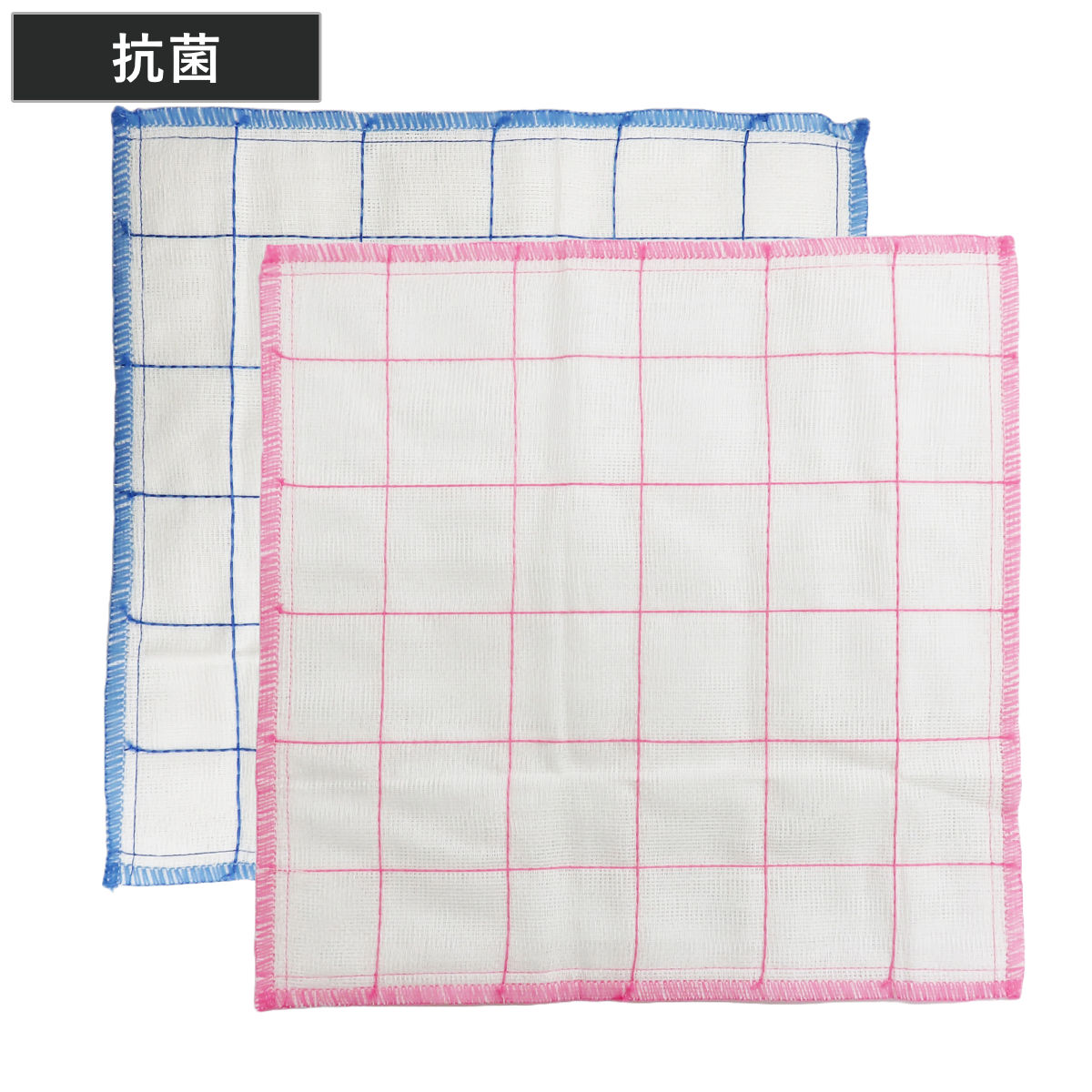 ふきん 抗菌 蚊帳織布巾 2枚入り 30×30cm ( かやふきん かや織りふきん かや生地 レーヨン 台拭き ダスター 抗菌加工 布巾 フキン 食器拭き 吸水 手拭きタオル お手拭き 食卓用 テーブル用 キッチン用 水洗い 速乾 )