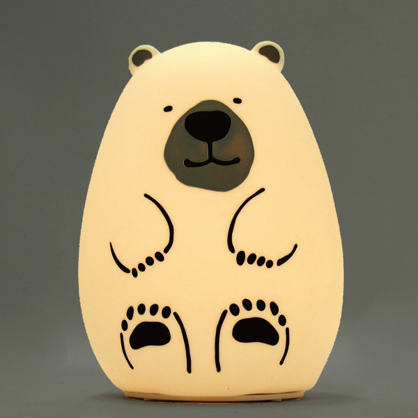 Dショッピング Ledライト ベアライト テーブルライト インテリアライト 間接照明 寝室 電池式 インテリア かわいい シリコン 叩くと光る ナイトライト 卓上 子ども部屋 リビング カテゴリ 照明器具 その他の販売できる商品 リビングート ドコモの