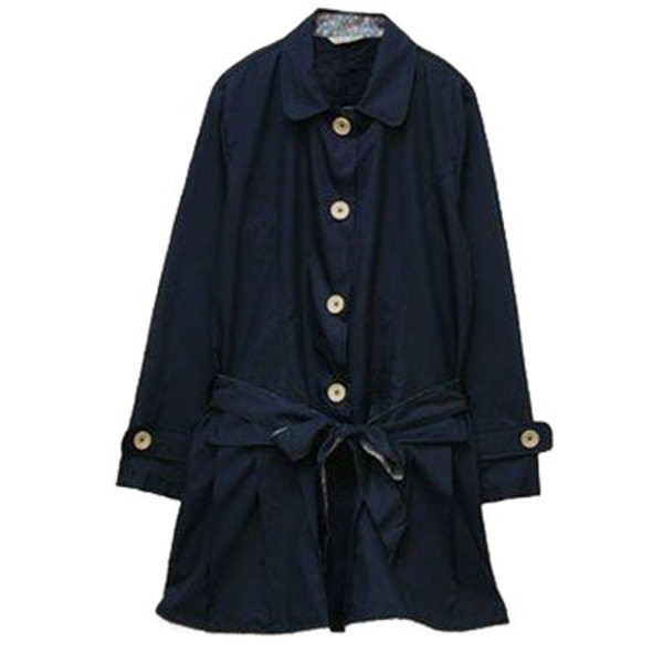 レインコート プリーツ ( レインウェア レインポンチョ 雨カッパ Raincoat 雨具 カッパ レイングッズ ) 【ネイビー】