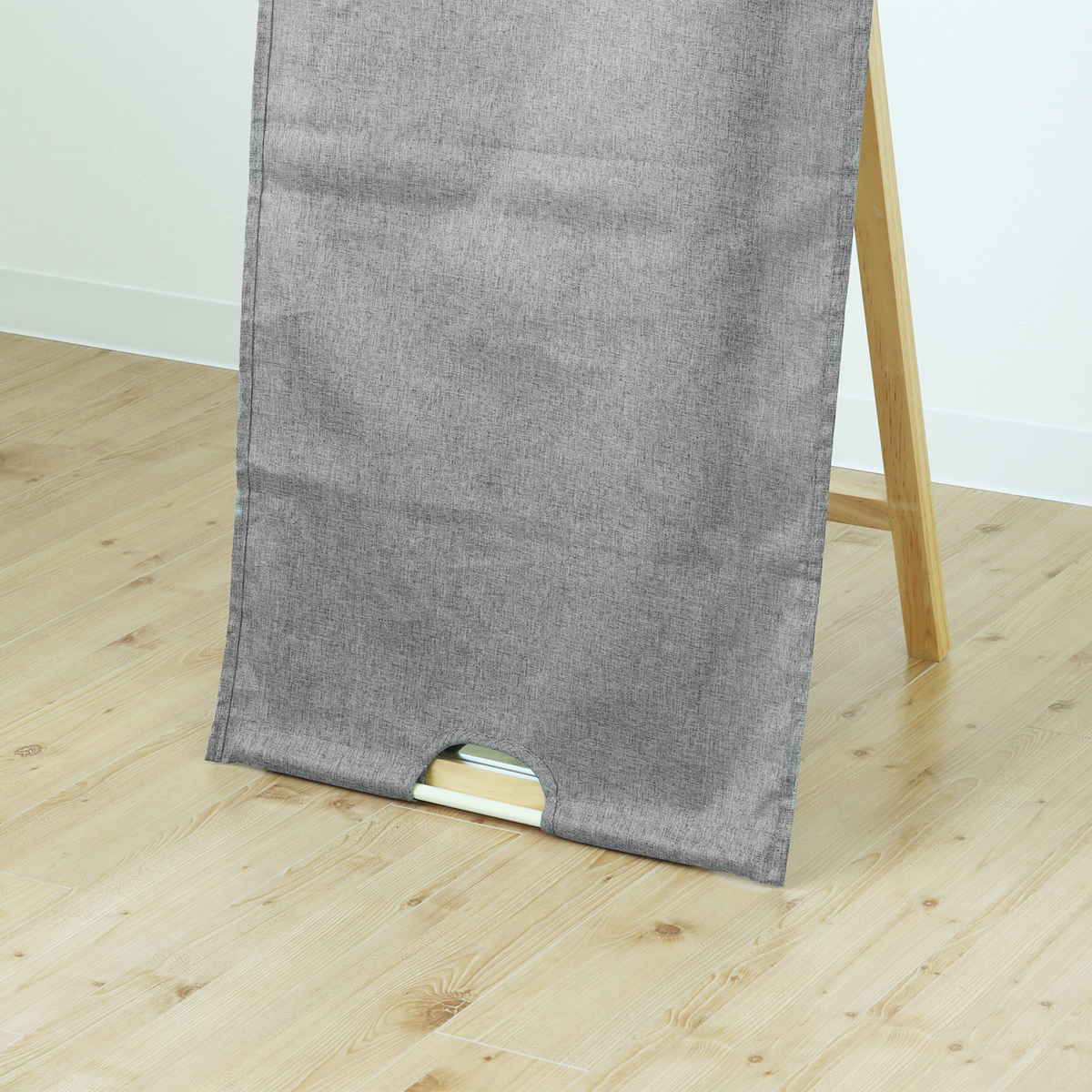 ミラーカバー 姿見 幅42×奥行1×高さ170cm ( カバー 布カバー 鏡カバー 姿見カバー ミラー用 鏡用 ホコリよけ 傷防止 めくれにくい スタンドミラーカバー ホコリ 傷 対策 保護 布製 着付け教室 リビング おしゃれ )