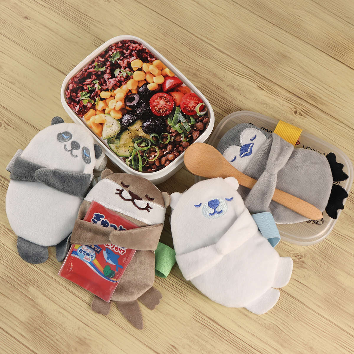 保冷剤 ぎゅっとランチ保冷ベルトBIG ( ベルト 保冷剤付き 保冷 お弁当 おべんとう ランチ クールジェル 弁当 保冷ジェル ベルト付き 幼稚園 保育園 グッズ ランチベルト ダイカット かわいい ) 【パンダ】