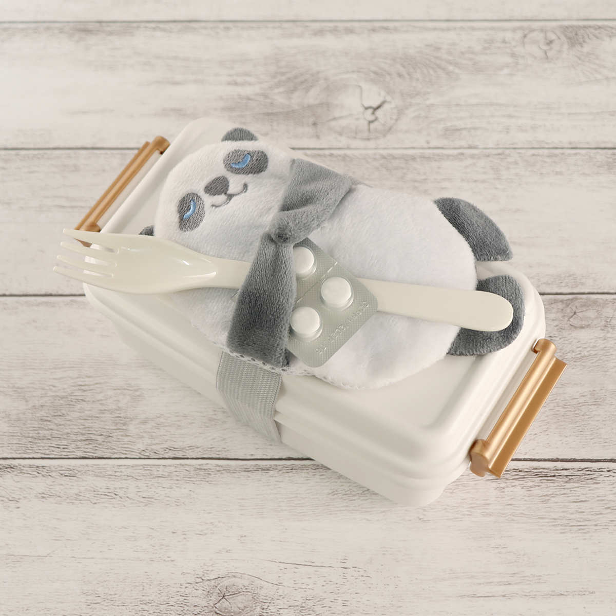 保冷剤 ぎゅっとランチ保冷ベルトBIG ( ベルト 保冷剤付き 保冷 お弁当 おべんとう ランチ クールジェル 弁当 保冷ジェル ベルト付き 幼稚園 保育園 グッズ ランチベルト ダイカット かわいい ) 【パンダ】 パンダ