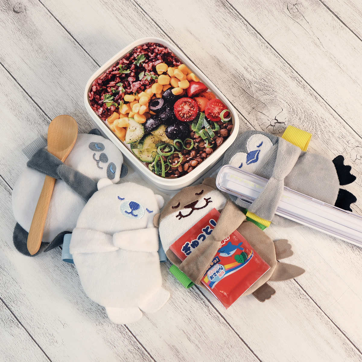 保冷剤 ぎゅっとランチ保冷ベルトBIG ( ベルト 保冷剤付き 保冷 お弁当 おべんとう ランチ クールジェル 弁当 保冷ジェル ベルト付き 幼稚園 保育園 グッズ ランチベルト ダイカット かわいい ) 【パンダ】 パンダ