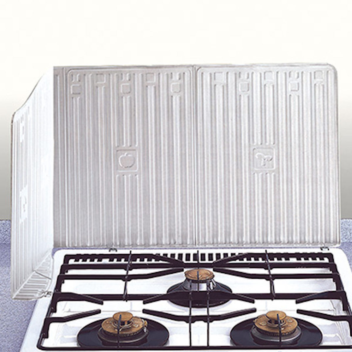 レンジパネル NEW 油はね防止パネル 44×90cm 1枚入り 20セット ( 日本製 油はね防止 油はねガード コンロ ガスコンロ キッチン 汚れ防止 ビルトインコンロ ガステーブル 磁石 油汚れ ガードプレート 揚げ物ガード 使い捨て )