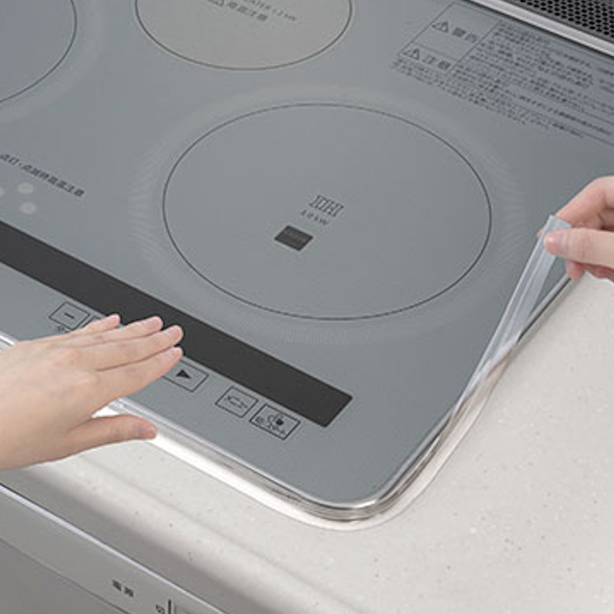 隙間テープ コンロ フレームカバー ビルトインコンロ用 フリーサイズ ( 日本製 コンロフレームカバー 汚れ防止 隙間カバー すき間カバー 防汚カバー IHクッキングヒーター IH ガスコンロ 対応 フチ すき間埋め テープ 2.5m )