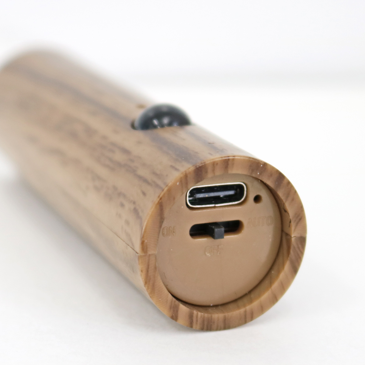 センサーライト USB充電 人感センサー 明暗センサー 木目調 スティックライト ( 照明 ライト マグネット 天然木 人感 室内 玄関 寝室 夜間照明 ウッド調 USB充電式 LED クローゼットライト LEDライト 小型 懐中電灯 2モード点灯 )