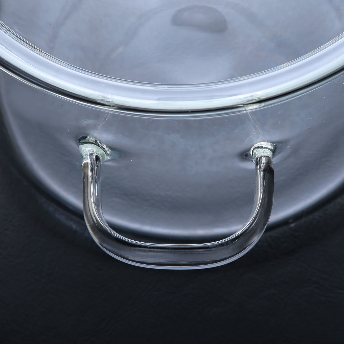 耐熱ガラス両手鍋1.9L ( 両手鍋 ガス火 直火 ガラス製 電子レンジ対応 オーブン対応 ガラス鍋 耐熱ガラス 鍋 なべ 両手なべ ガス火対応 直火対応 電子レンジ調理器 レンジ用鍋 蓋付き おしゃれ )